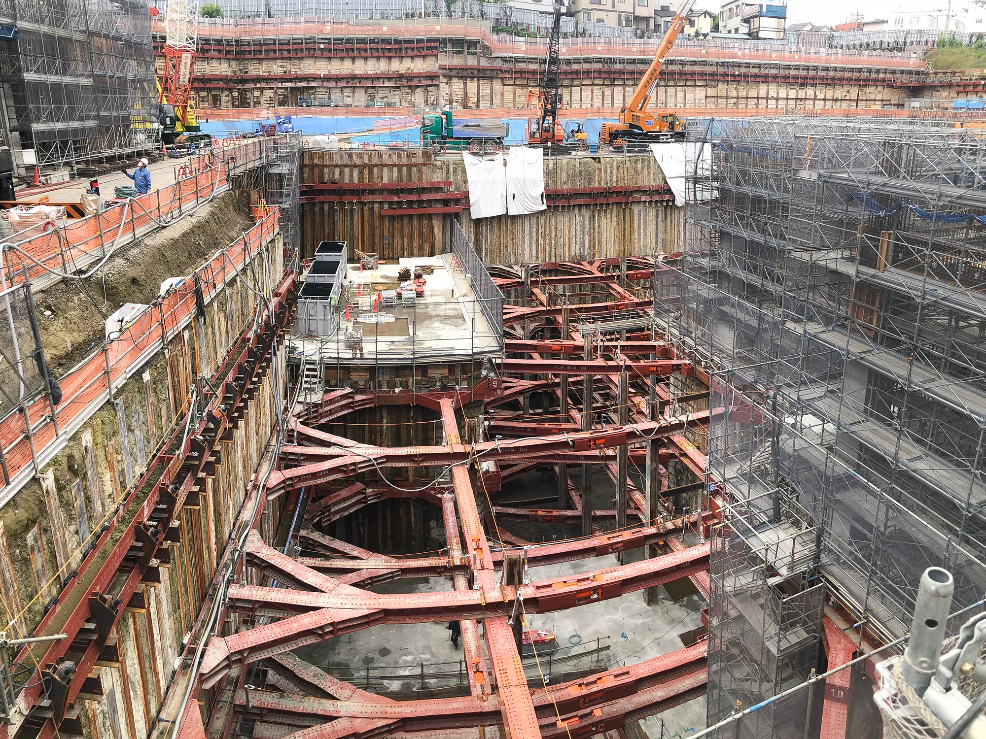 山留工事 施工事例