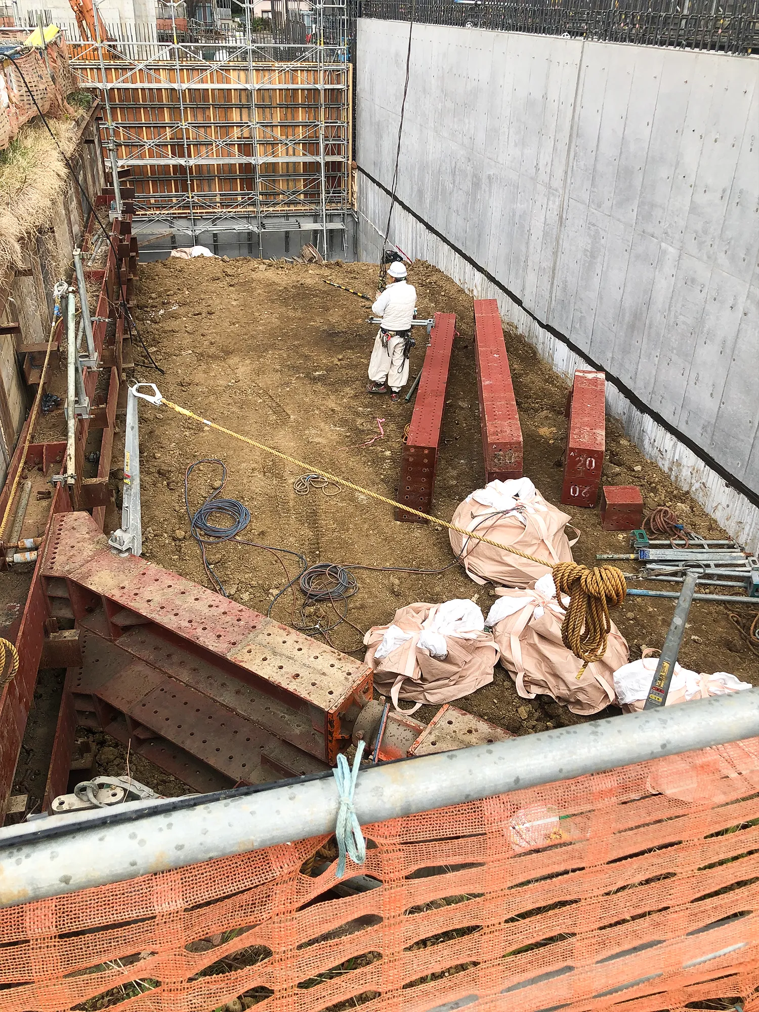 山留工事 施工事例